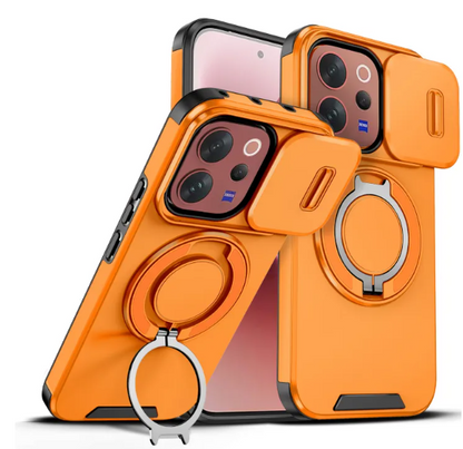 Vivo V70 5G Luxury Magnetic Ring Stand Armor Case
