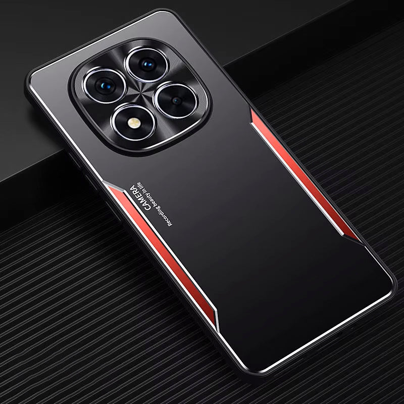 Redmi Note 14 Pro+ 5G Luxury Aluminum Metal Frame Protective Back Case