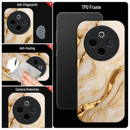 Vivo T4 5G Marvel Texture Acrylic Glass Back Case