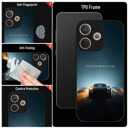 Oppo A5 Pro 5G Porsche Acrylic Glass Back Case