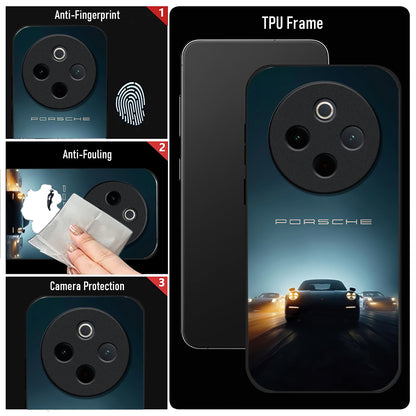 Vivo T4 5G Porsche Acrylic Glass Back Case