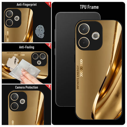 Oppo A5 Pro 5G Luxury Infinity Energy Acrylic Glass Back Case
