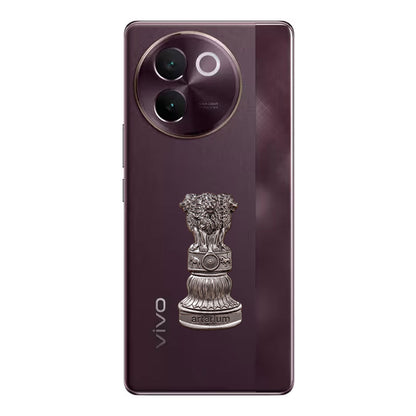 Vivo V30e 5G Compatible Satyamev Jayate 3D Metal Emblem Sticker