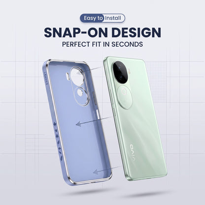 Vivo V40e 5G Luxury Silicone Back Cover