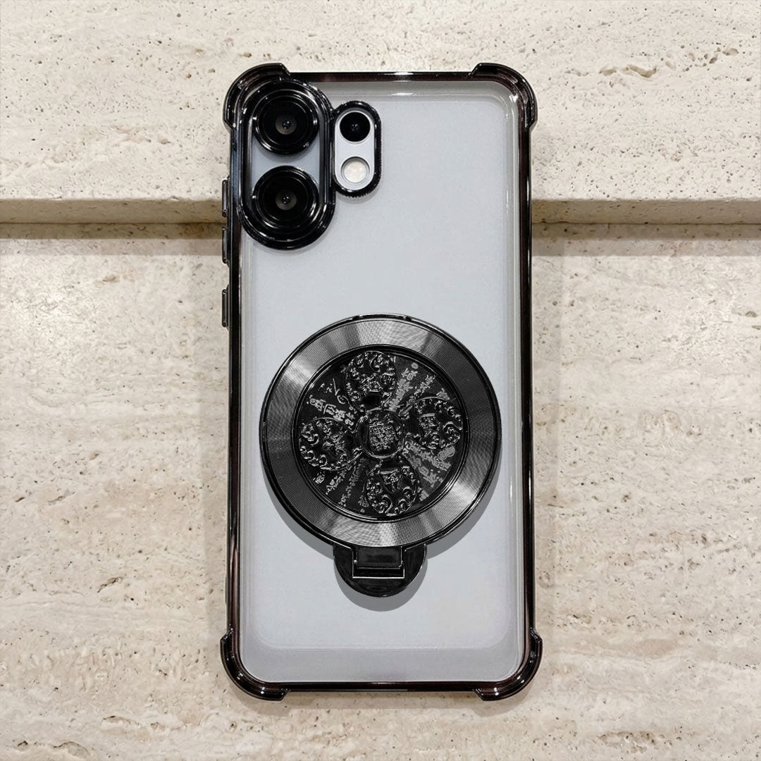 Vivo V60 5G Reflective Fidget Rotating Airbag Case