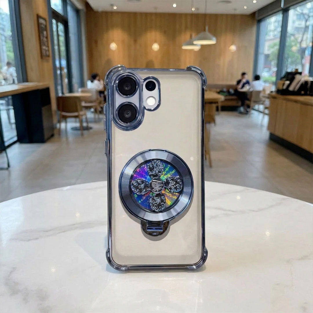Vivo V60 5G Reflective Fidget Rotating Airbag Case