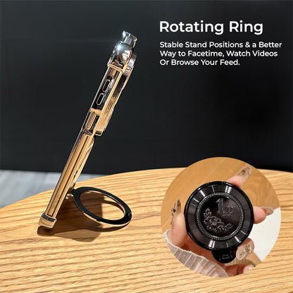 Vivo V60 5G Premium Billion Wheel Rotating Shockproof Airbags Case