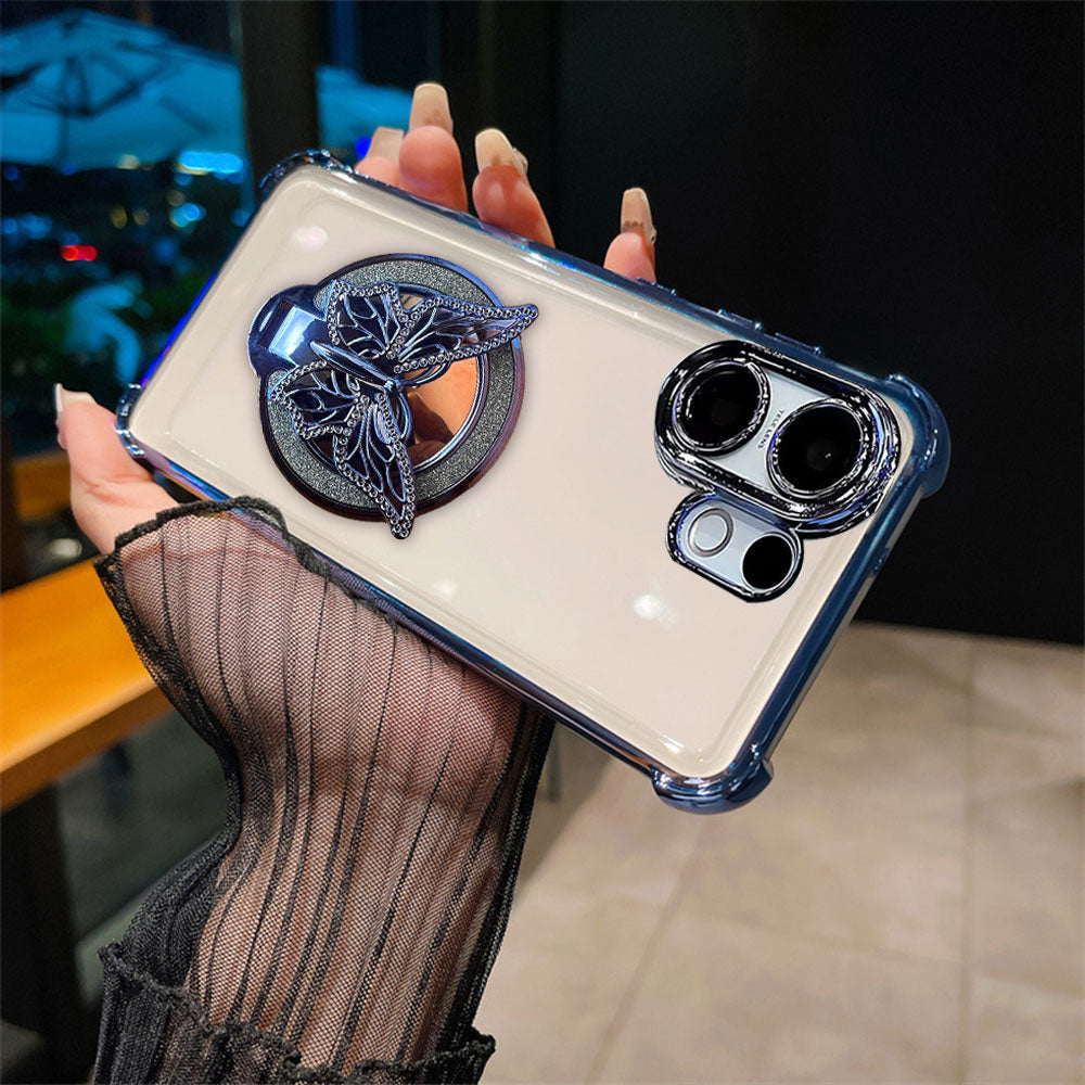 Vivo V60 5G Premium Butterfly Stand Airbags Case (Buy 1 Get 1 Surprise Cover)