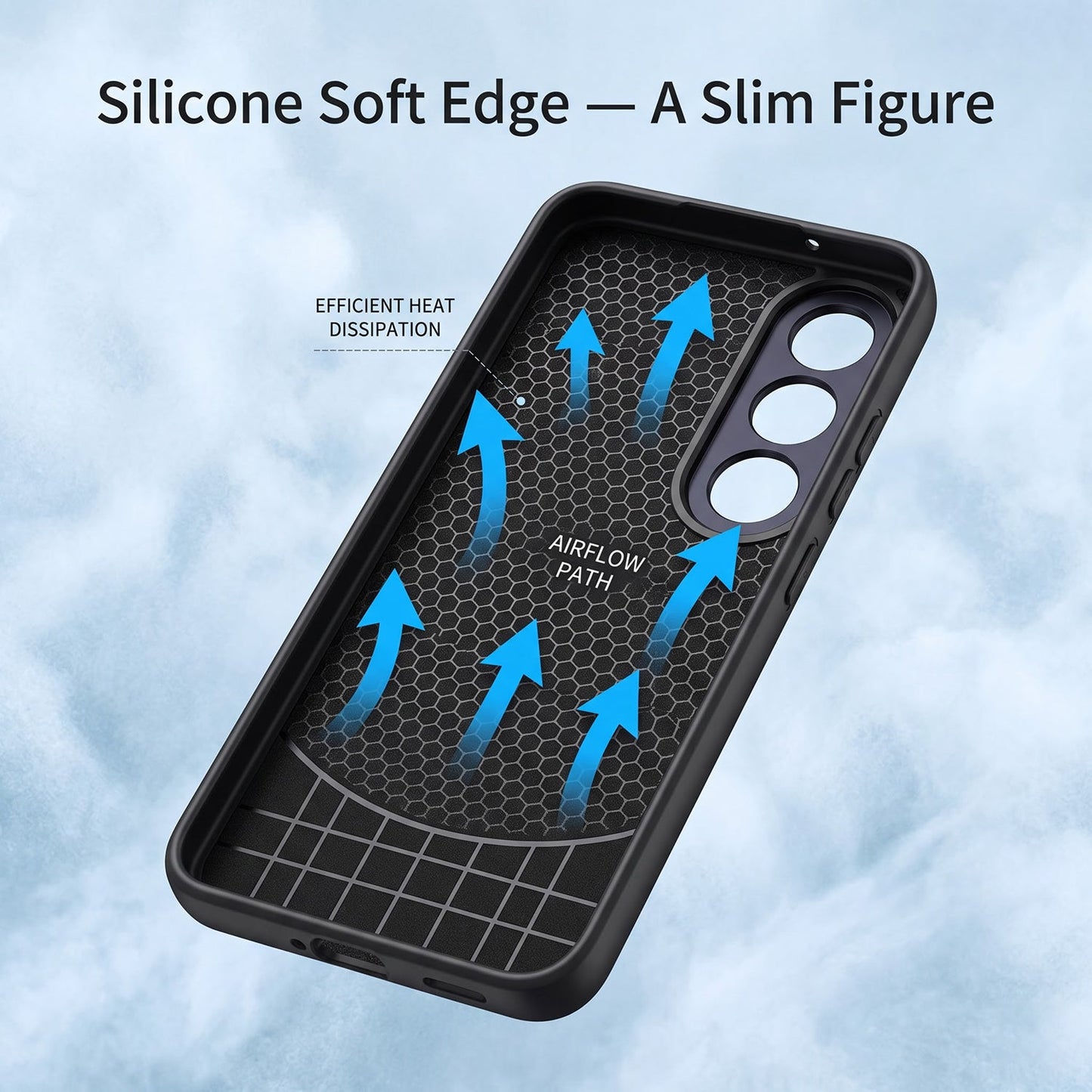 Vivo V70 FE 5G Carbon Fiber Heat Dissipation Leather Hybrid Phone Case