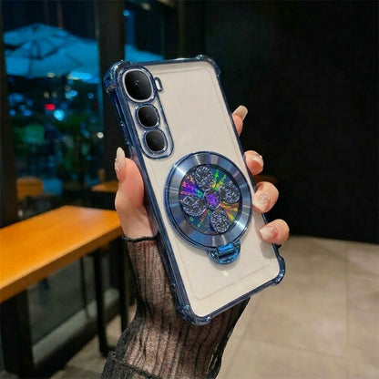 Vivo Y400 Pro 5G Reflective Fidget Rotating Airbag Case