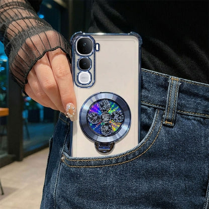Vivo Y400 Pro 5G Reflective Fidget Rotating Airbag Case