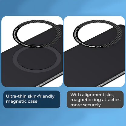 Vivo V50 5G Frameless Magnetic Wireless Charging Case — Ultra-Slim Clear MagSafe Compatible Cover