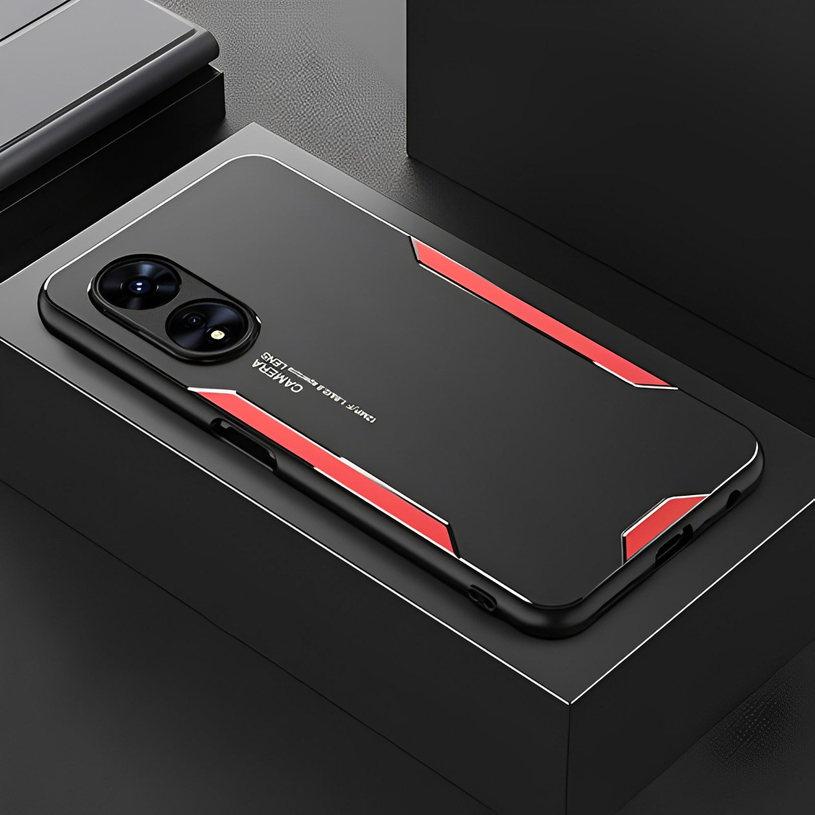 Oppo Reno 8T 5G Luxury Aluminum Metal Frame Protective Back Cover