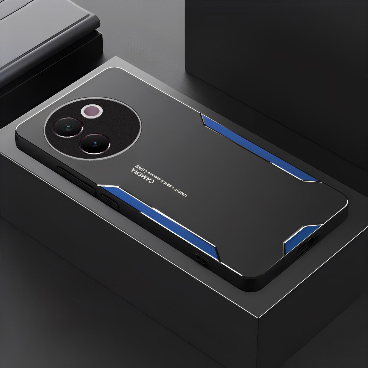 Vivo V30e 5G Luxury Aluminum Metal Frame Protective Back Cover