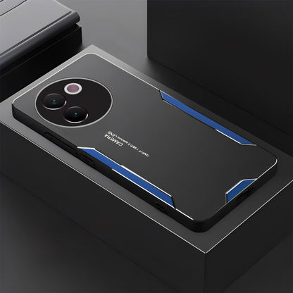 Vivo V30e 5G Luxury Aluminum Metal Frame Protective Back Cover
