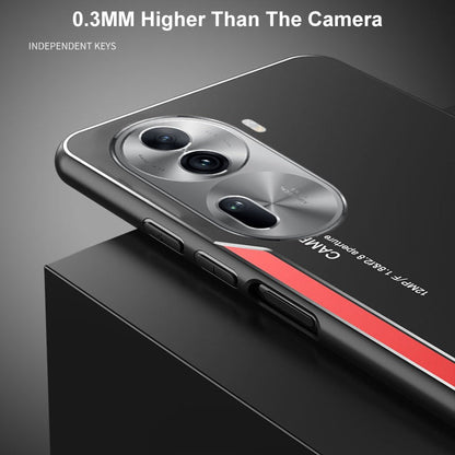 Raised Rims of the Metal Oppo Reno 11 Pro Case
