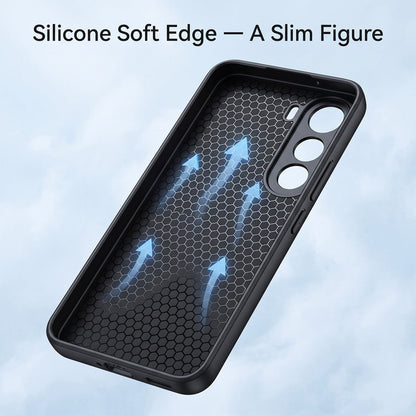 Vivo Y400 Pro 5G Carbon Fiber Heat Dissipation Leather Hybrid Phone Case