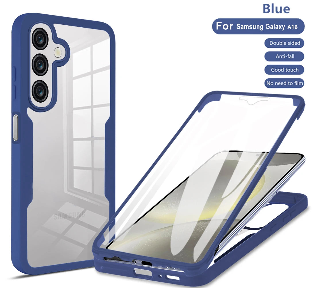 360 Full Body Case For Samsung Galaxy A12 A22 A32 A52 A72 A13 A23 A33 A53 A73 A14 A24 A34 A54 A15 A25 A35 A55 A16 A26 A36 A56 5G