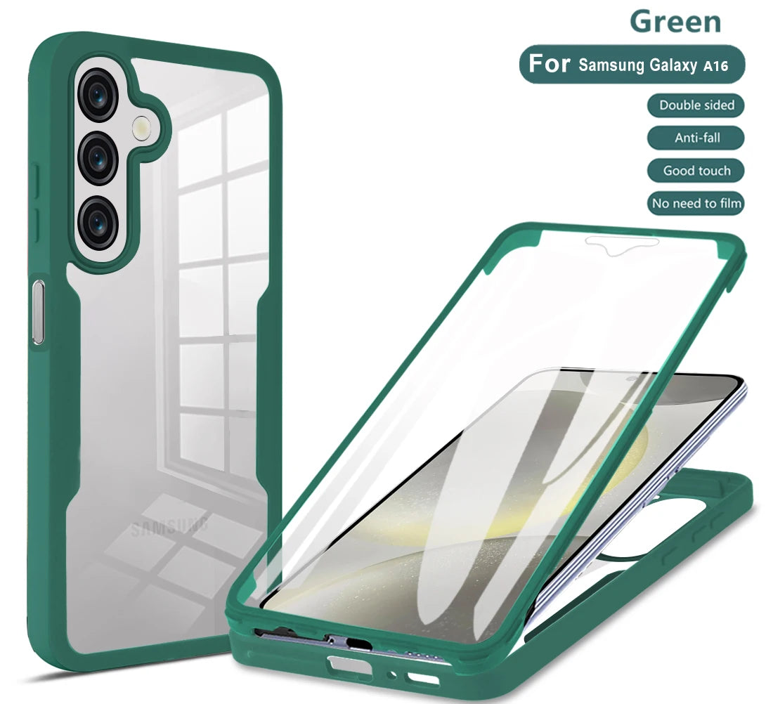 360 Full Body Case For Samsung Galaxy A12 A22 A32 A52 A72 A13 A23 A33 A53 A73 A14 A24 A34 A54 A15 A25 A35 A55 A16 A26 A36 A56 5G