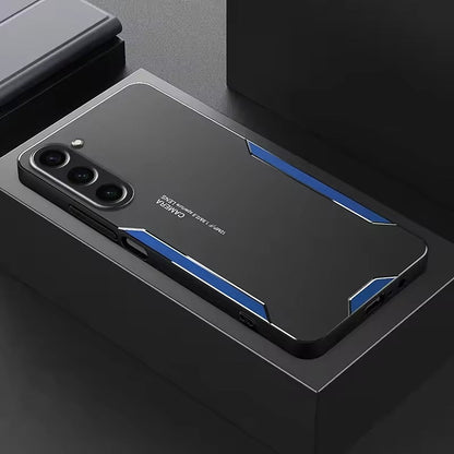 Samsung Galaxy A35 5G Luxury Aluminium Metal Frame Protective Case blue