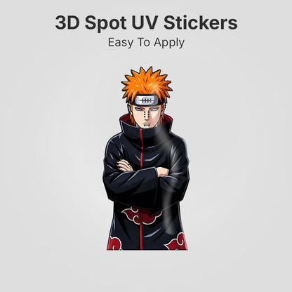 Vivo V70 FE 5G Premium 3D Spot UV Anime Sticker Shockproof Airbags Case