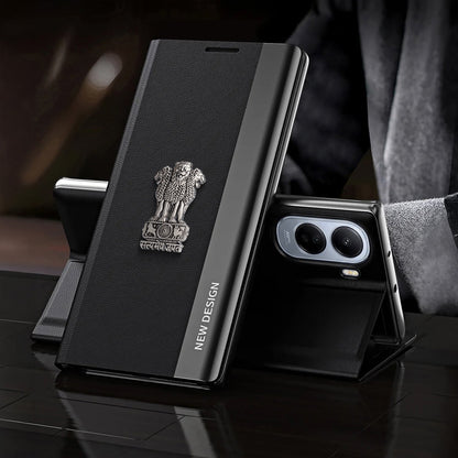 Vivo T5 Pro 5G Satyamev Jayate Flip Leather Case