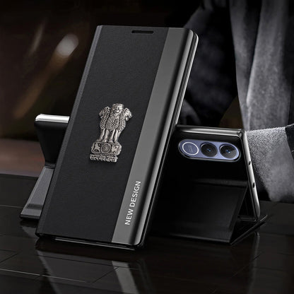 Vivo V70 FE 5G Satyamev Jayate Flip Leather Case