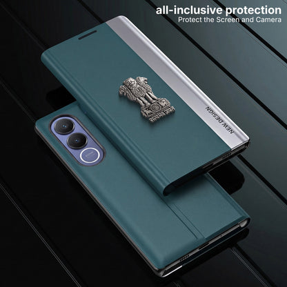Vivo V70 FE 5G Satyamev Jayate Flip Leather Case