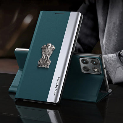 Motorola Edge 70 5G Satyamev Jayate Flip Leather Case