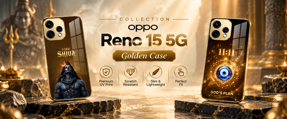 Oppo Reno 15 5G Golden Cases