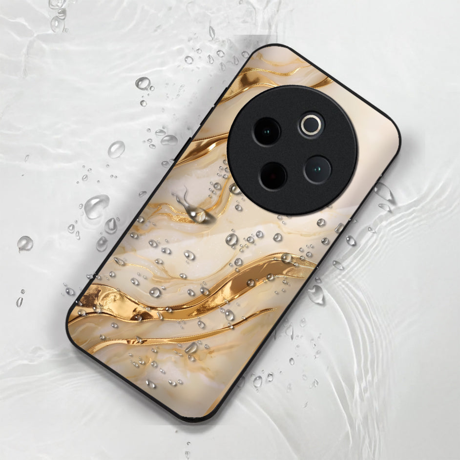 Vivo T4 5G Marvel Texture Acrylic Glass Back Case
