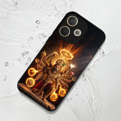 Oppo A5 Pro 5G Lord Narasimha Acrylic Glass Back Case
