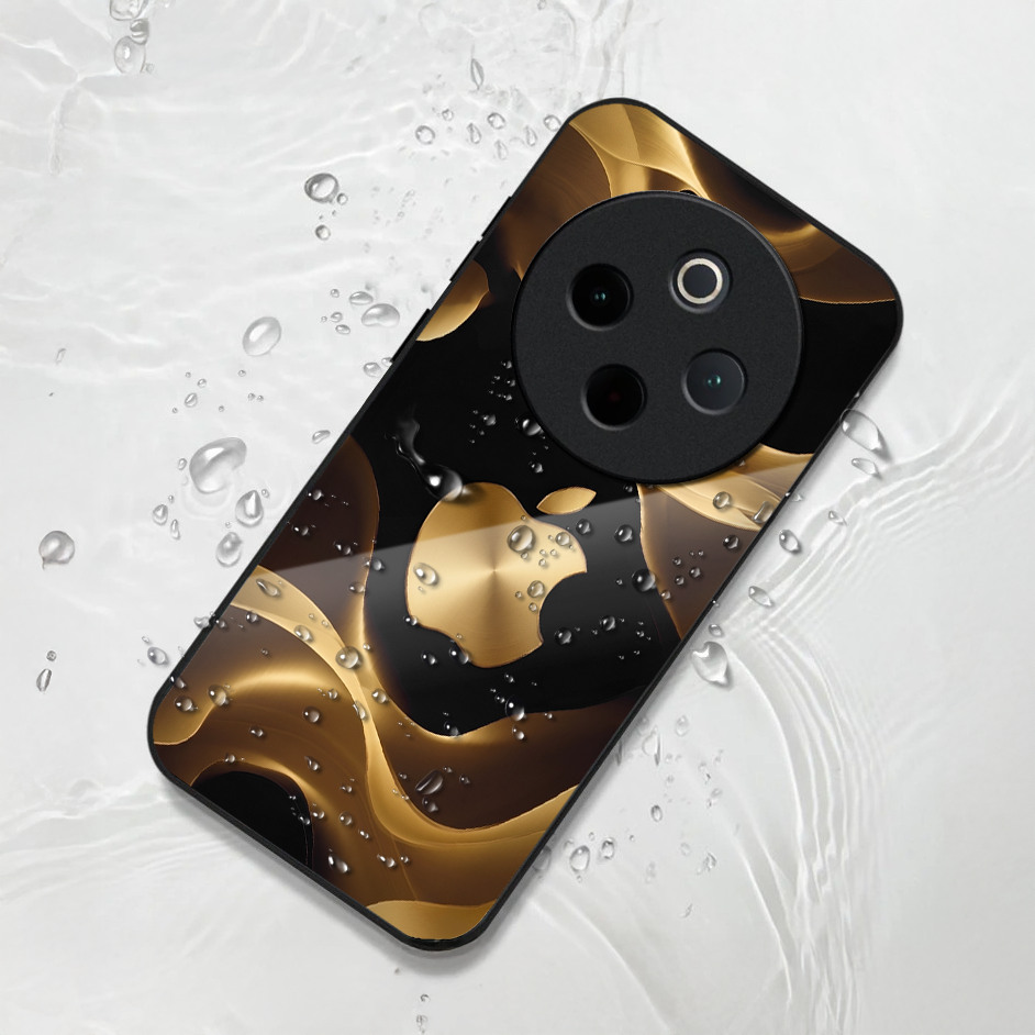 Vivo T4 5G Luxury Wave Acrylic Glass Back Case