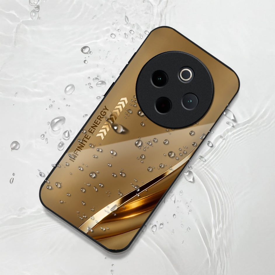 Vivo T4 5G Luxury Infinity Energy Acrylic Glass Back Case