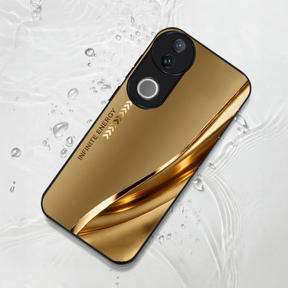 Vivo V50 5G Luxury Infinity Energy Acrylic Glass Back Case