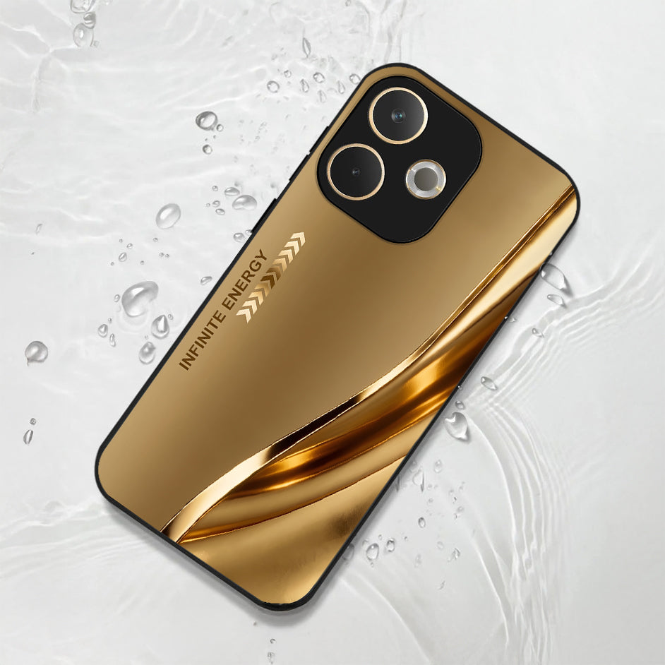 Oppo A5 Pro 5G Luxury Infinity Energy Acrylic Glass Back Case
