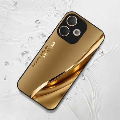Oppo A5 Pro 5G Luxury Infinity Energy Acrylic Glass Back Case