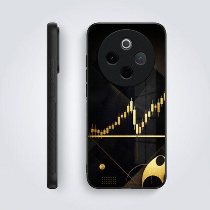 Vivo T4 5G Trading Candles Acrylic Glass Back Case