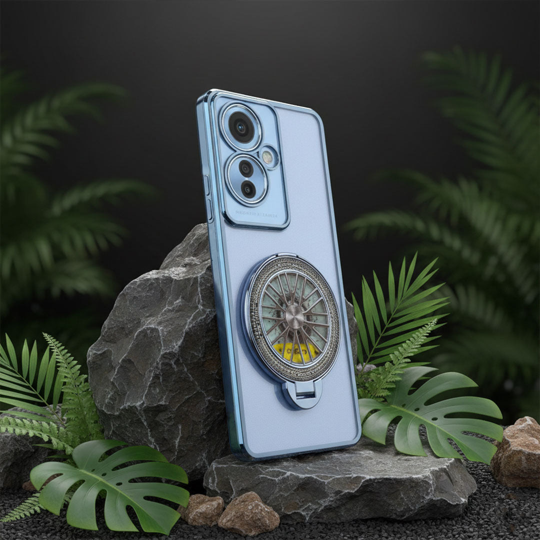 Oppo F25 Pro 5G Ferrari Wheel Electroplating Case
