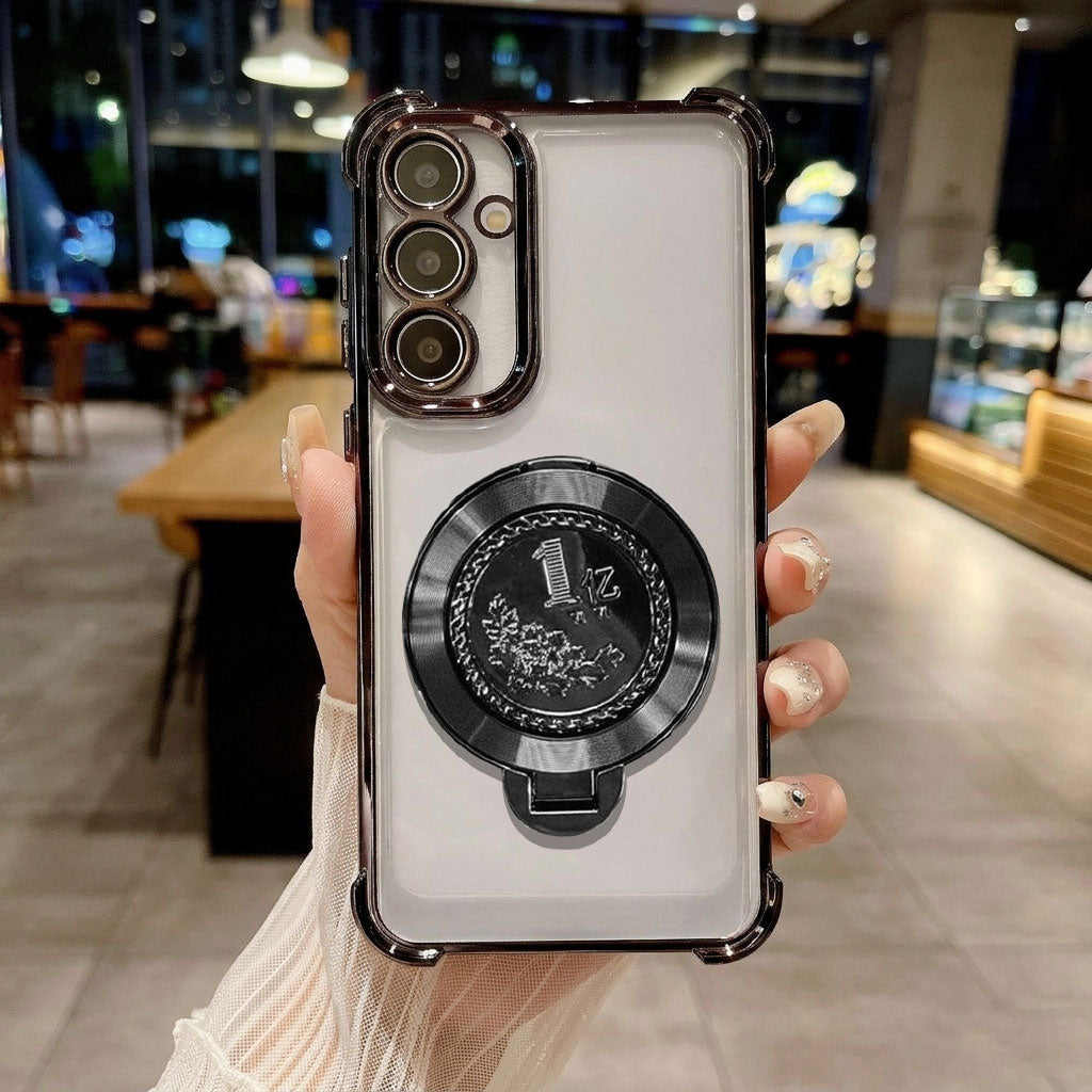 Samsung Galaxy A56 5G Premium Billion Wheel Rotating Shockproof Airbags Case (Buy 1 Get 1 Surprise Cover)