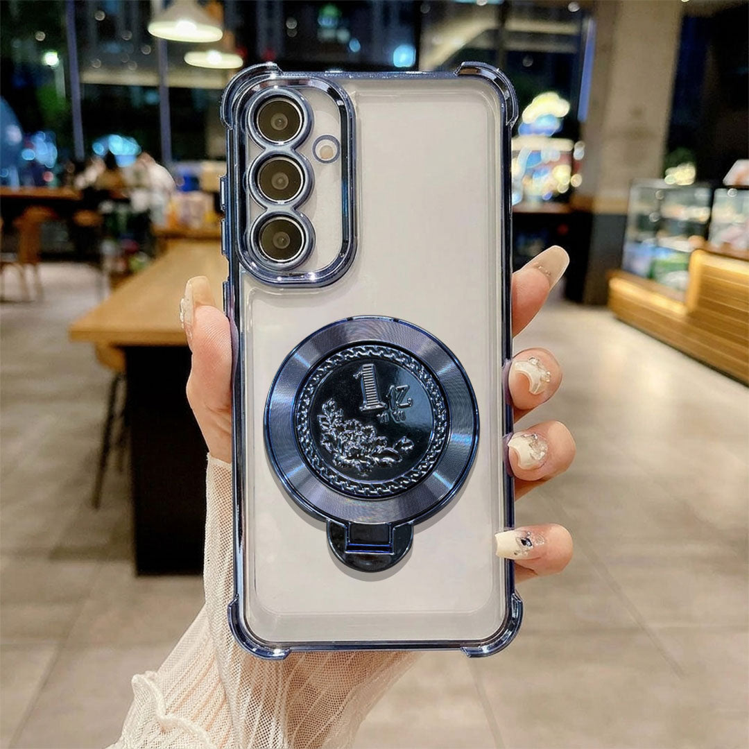 Samsung Galaxy A14 5G Premium Billion Wheel Rotating Shockproof Airbags Case