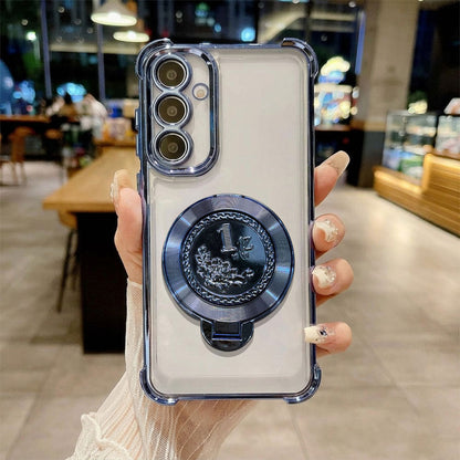 Samsung Galaxy A26 5G Premium Billion Wheel Rotating Shockproof Airbags Case