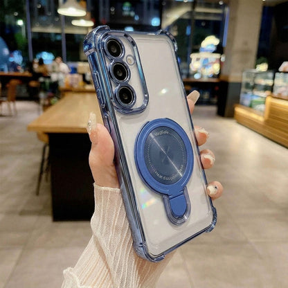 Samsung Galaxy A36 5G Luxury Four Corner Invincible Bracket Ring Stand Case (Buy 1 Get 1 Surprise Cover)