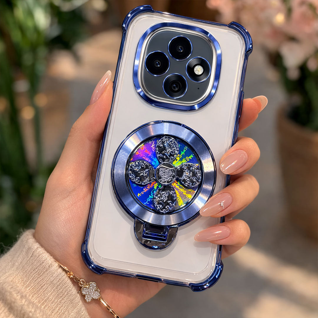 Oppo F31 Pro 5G Reflective Fidget Rotating Airbag Case