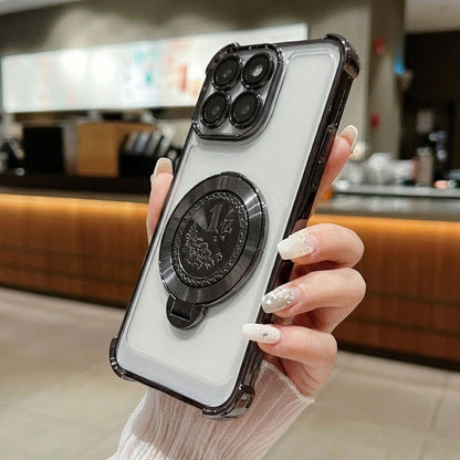 Motorola Edge 60 Pro 5G Premium Billion Wheel Rotating Shockproof Airbags Case (Buy 1 Get 1 Surprise Cover)