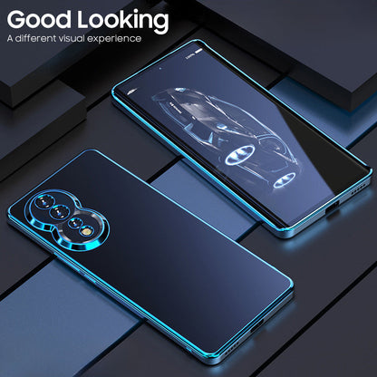 crystal Vivo V40 case with mirror like finish
