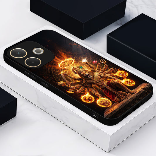 Oppo A5 Pro 5G Lord Narasimha Acrylic Glass Back Case