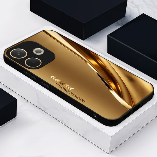 Oppo A5 Pro 5G Luxury Infinity Energy Acrylic Glass Back Case