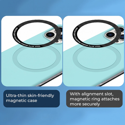 Oppo Reno 15 Pro Mini 5G Frameless Magnetic Wireless Charging Case — Ultra-Slim Clear MagSafe Compatible Cover