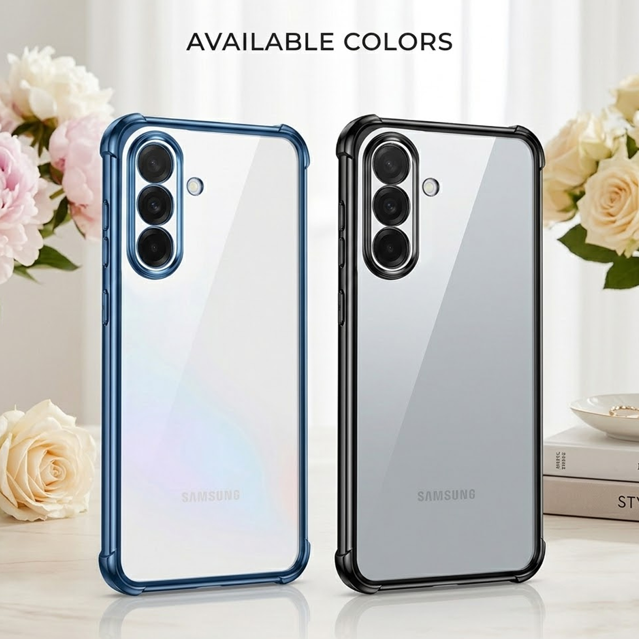Samsung Galaxy A17 5G Anti-Yellow Electroplating Transparent Airbags Case